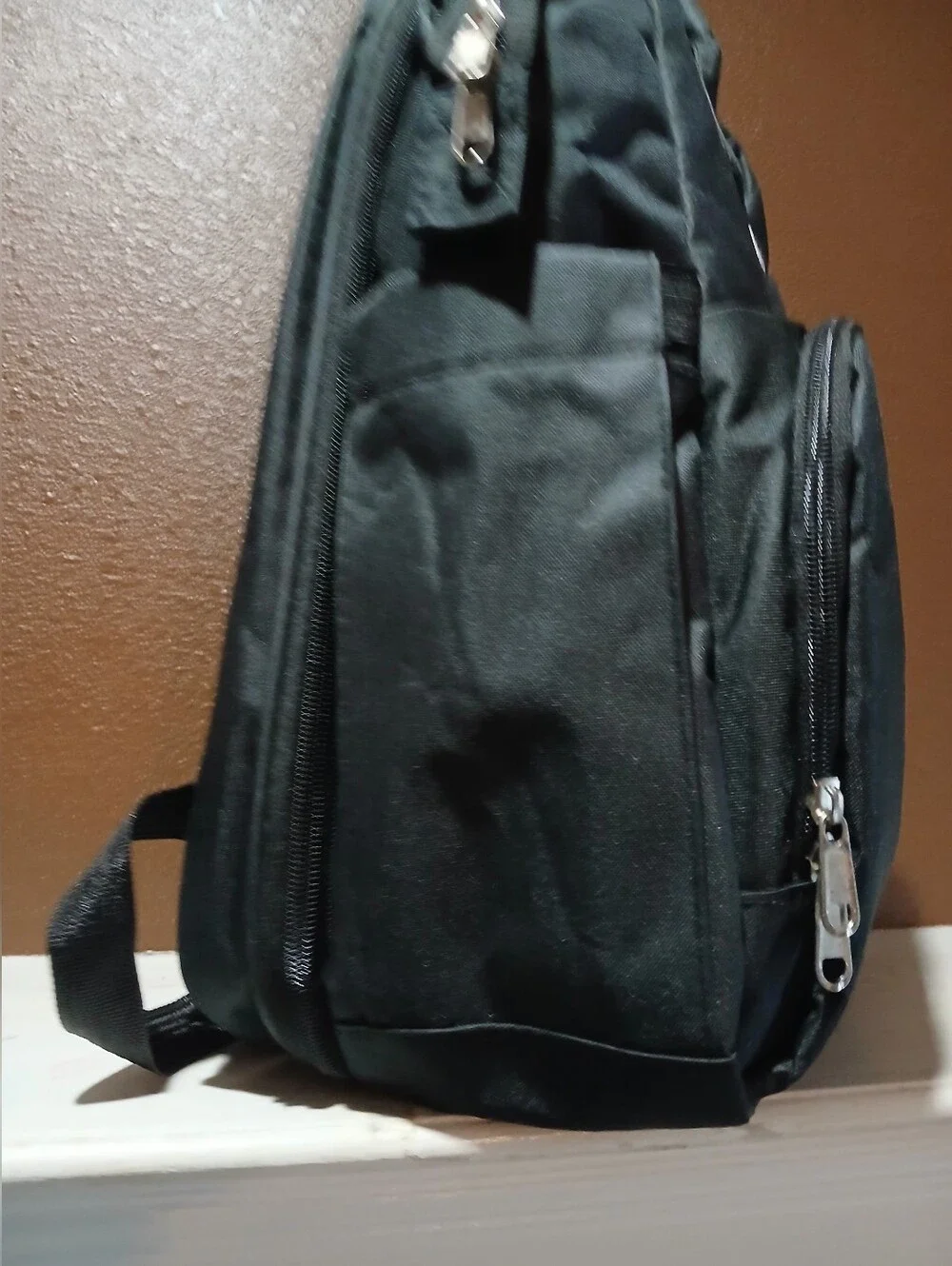 Black Men's Backpack Tote